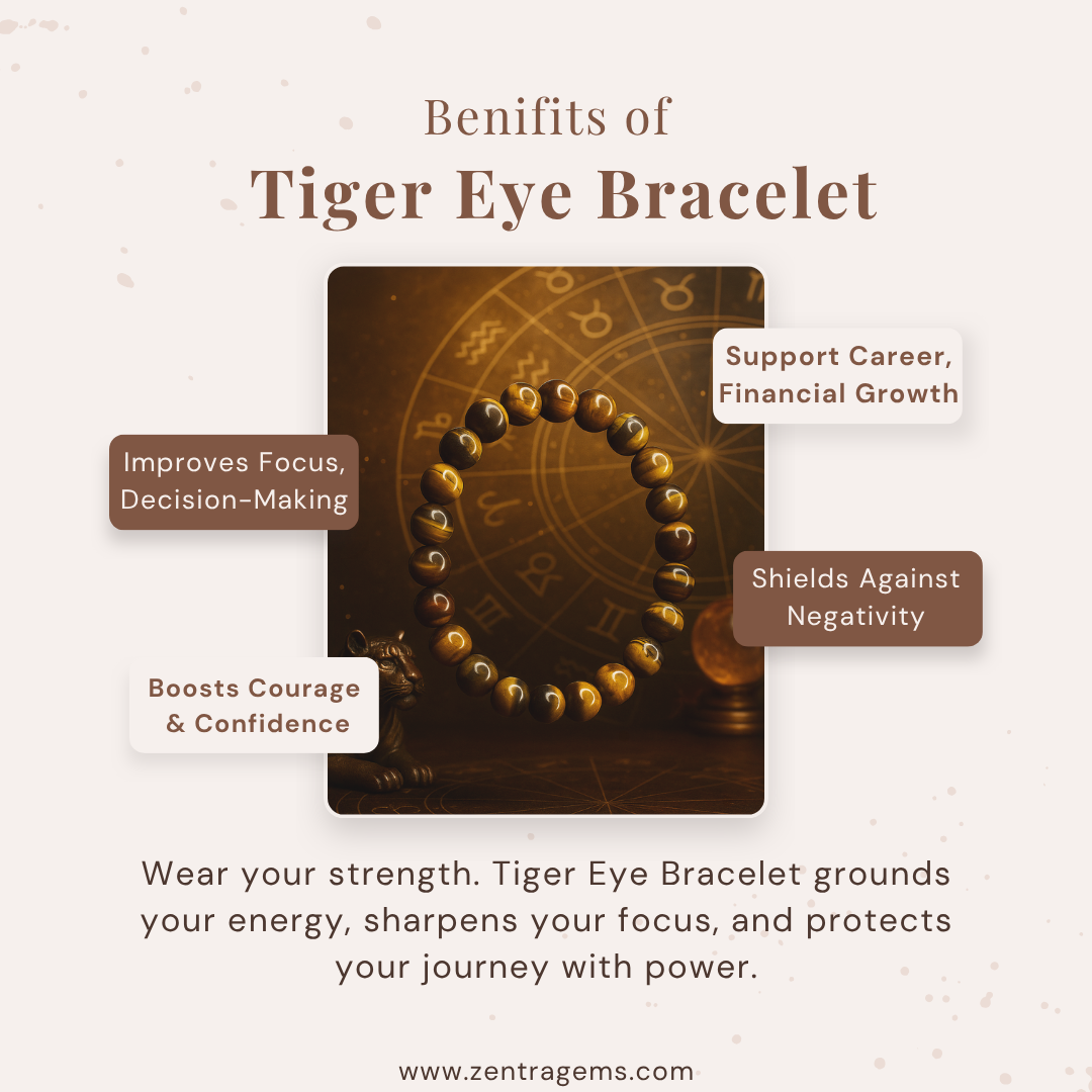 Tiger Eye Gemstone Bracelet