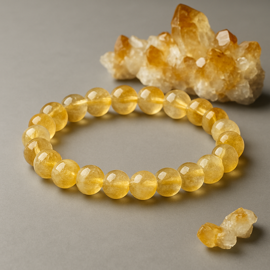 Citrine Gemstone Bracelet
