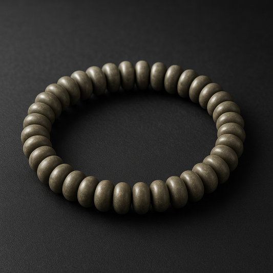 Pyrite Gemstone Bracelet [Rare Tyre Cutting]